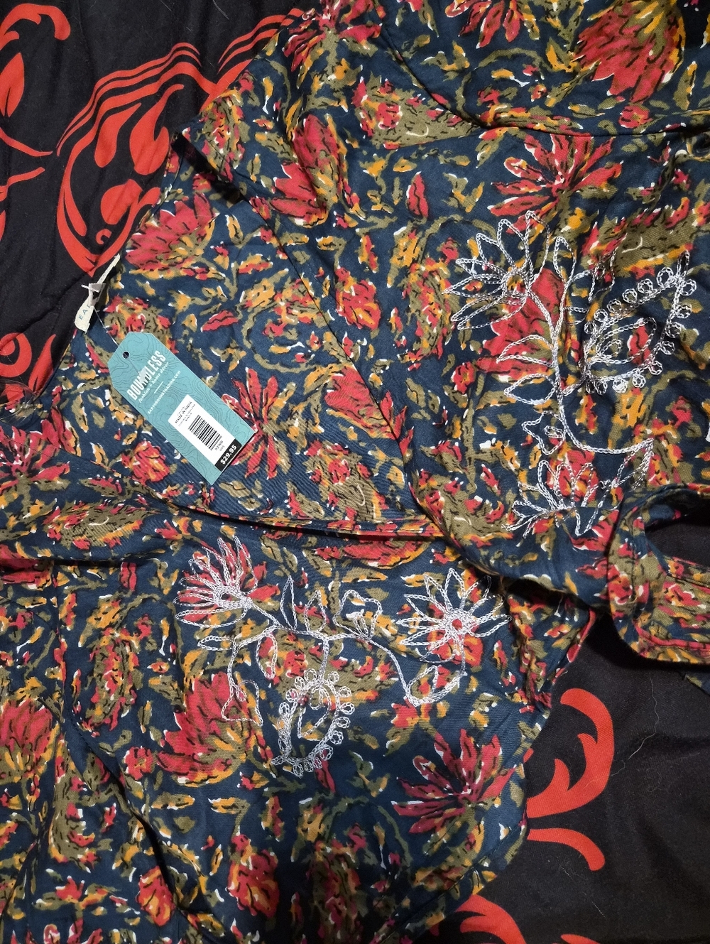 Earthbound 70s Boho 2 Piece Set (M) NWT - Picture 3 of 6